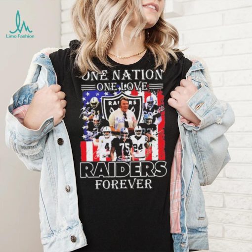 One Nation One Love Raiders Forever Shirt