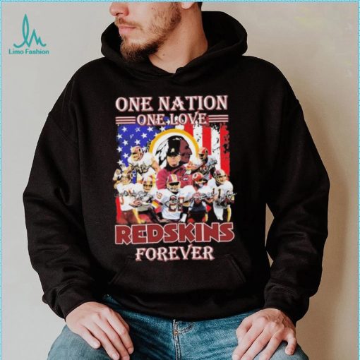 One Nation One Love Redskins Forever Shirt