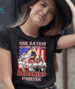 One Nation One Love Redskins Forever Shirt