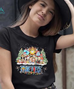 One Piece Chibi Snow Light Christmas Shirt