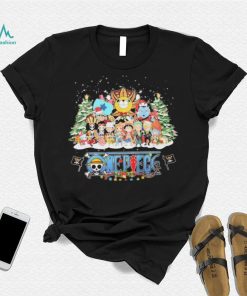 One Piece Chibi Snow Light Christmas Shirt