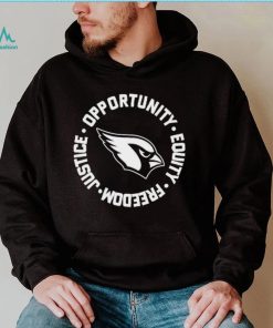 Opportunity Equity Freedom Justice Arizona Football Shirt