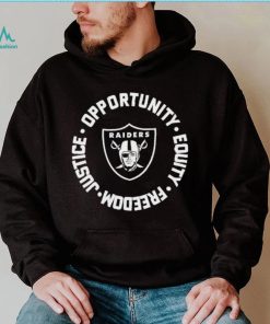 Opportunity Equity Freedom Justice Las Vegas Football Shirt