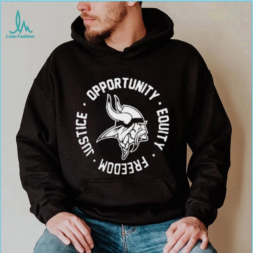 Justice Opportunity Equity Freedom shirt, hoodie, sweater