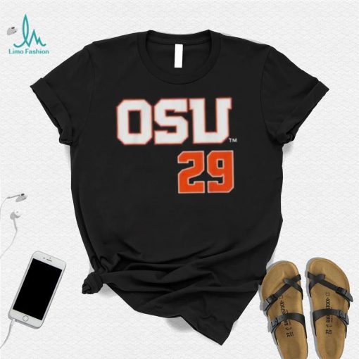 Oregon state baseball jacob melton 29 shirt