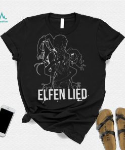 Outline Design Elfen Lied shirt