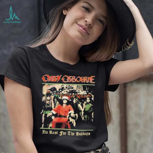 Ozzy Osbourne No Rest For The Holidays Christmas Shirt