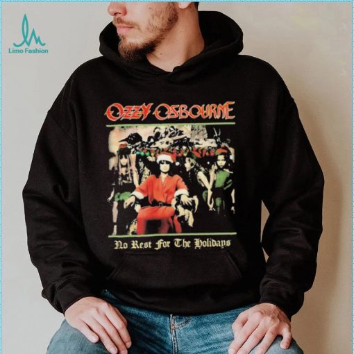 Ozzy Osbourne No Rest For The Holidays Christmas Shirt