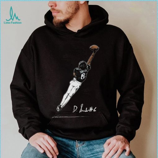 Philadelphia Eagles Devonta Smith One Hand Signature Shirt