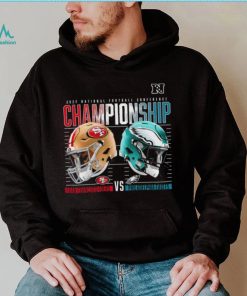 Philadelphia Eagles vs San Francisco 49ers 2022 NFC Championship High Definition helmet shirt