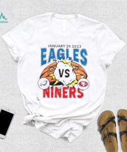 Philadelphia eagles vs san francisco 49ers january 29 2023 shirt