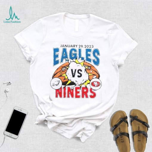 Philadelphia eagles vs san francisco 49ers january 29 2023 shirt