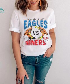 Philadelphia eagles vs san francisco 49ers january 29 2023 shirt