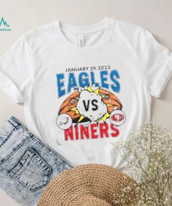 Philadelphia eagles vs san francisco 49ers january 29 2023 shirt