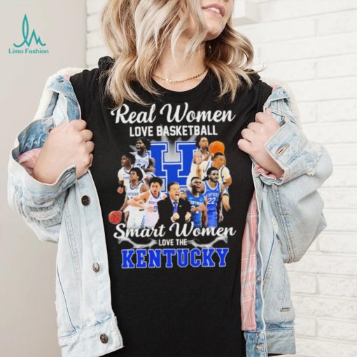 Real Women Love Basketball Smart Women Love The Kentucky Shirt