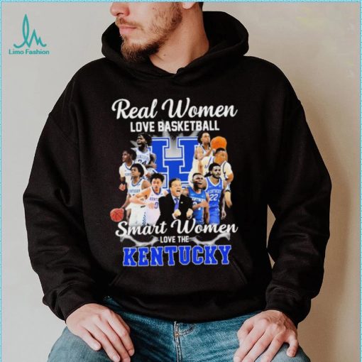 Real Women Love Basketball Smart Women Love The Kentucky Shirt