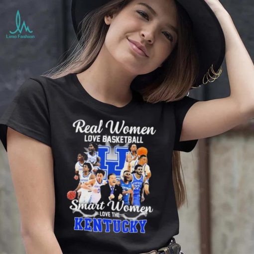 Real Women Love Basketball Smart Women Love The Kentucky Shirt