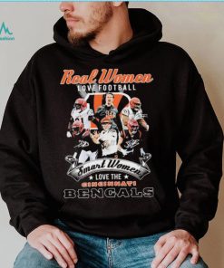 Real Women Love Football Smart Women Love The Cincinnati Bengals Shirt