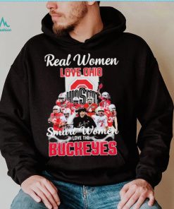 Real Women Love Ohio Team Smart Women Love The Buckeyes Shirt