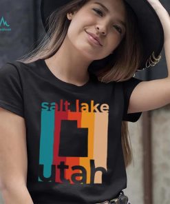 Retro Salt Lake City Utah T Shirt