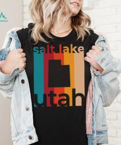 Retro Salt Lake City Utah T Shirt