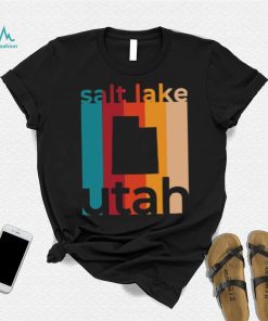 Retro Salt Lake City Utah T Shirt