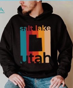 Retro Salt Lake City Utah T Shirt