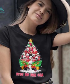 Rise Up Red Sea Trees Christmas Shirt