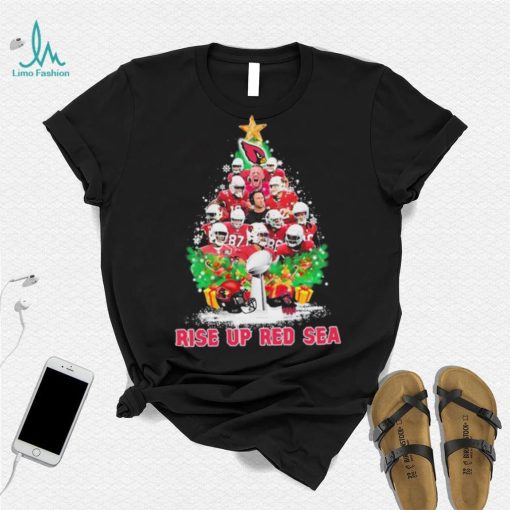 Rise Up Red Sea Trees Christmas Shirt