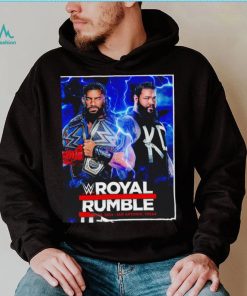 Royal Rumble 2023 Roman Reigns vs Kevin Owens poster shirtexas Rattlesnake logo shirt