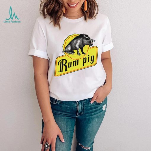 Rum Pig logo shirt