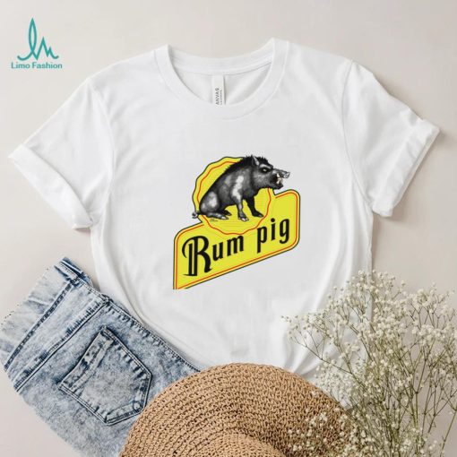 Rum Pig logo shirt