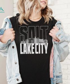 Salt Lake City Skyline USA T Shirt