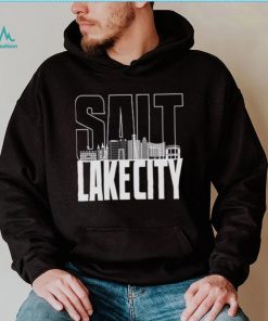 Salt Lake City Skyline USA T Shirt