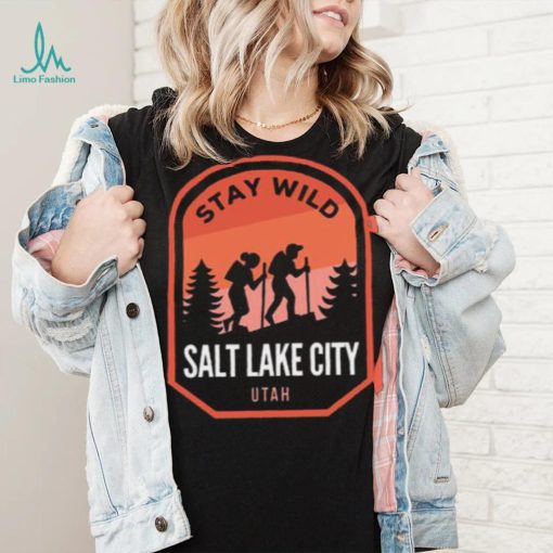 Salt Lake City Utah Hiking in Nature T Shirt