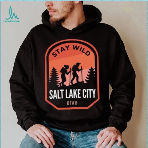Salt Lake City Utah Hiking in Nature T Shirt