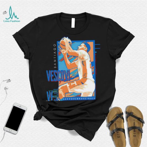 Santiago Vescovi Tennessee Volunteers basketball shirt