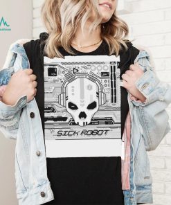 Sick Robot skull shirt