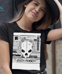 Sick Robot skull shirt