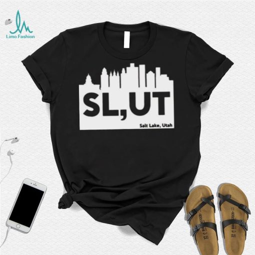 Slut Salt Lake Utah American State T Shirt