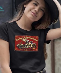 Social distortion wheatland california landscape shirt