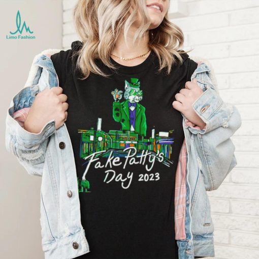 St. Patrick’s Day Kansas State Wildcats mascot Fake Patty’s Day 2023 shirt