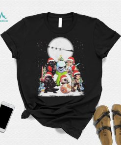 Star War Christmas Chibi Character Snow Shirt