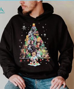 Star War Tree Christmas Chibi Character Shirt