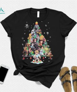 Star War Tree Christmas Chibi Character Shirt