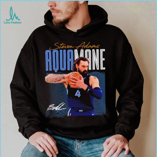 Steven Adams Memphis Grizzlies Aquamane signature shirt