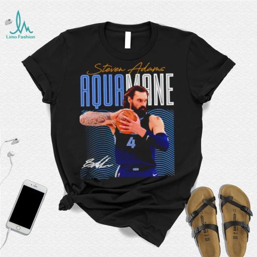 Steven Adams Memphis Grizzlies Aquamane signature shirt