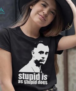 Stupid Is As Stupid Does Forrest Gump Artwork shirt