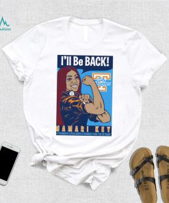 Tamari Key Tennessee Lady Volunteers I’ll be back the comeback is always stronger than the setback 2023 shirt