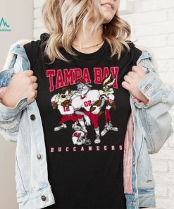 Tampa Bay Buccaneers Bugs Bunny And Taz Player T Shirt